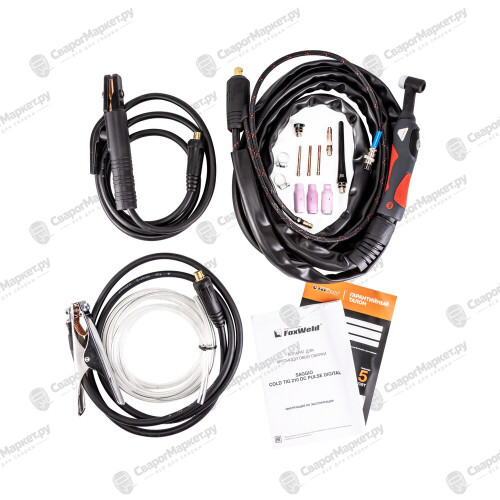 Аппарат аргонодуговой сварки FoxWeld SAGGIO COLD TIG 210 DC PULSE DIGITAL-7