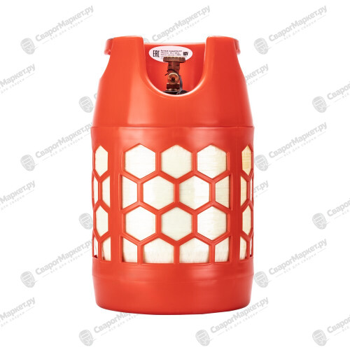 Баллон полимерно-композитный газовый, красный, 18 л (LPG/СУГ) FoxWeld RSV Composite