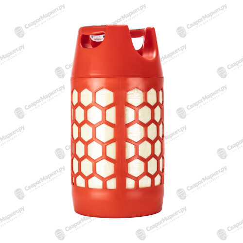 Баллон полимерно-композитный газовый, красный, 24,5 л (LPG/СУГ) FoxWeld RSV Composite-1