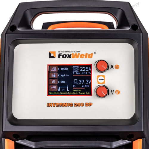 Сварочный полуавтомат FoxWeld INVERMIG 250 DP-7