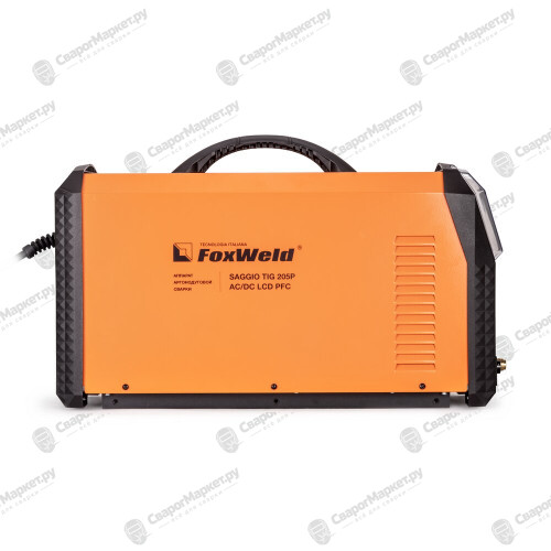 Аппарат аргонодуговой сварки FoxWeld SAGGIO TIG 205P AC/DC LCD PFC-2