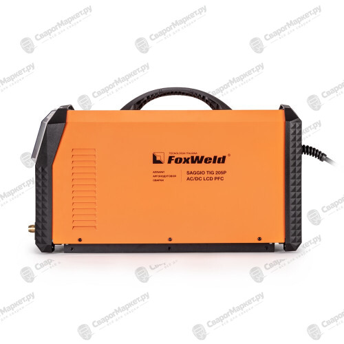 Аппарат аргонодуговой сварки FoxWeld SAGGIO TIG 205P AC/DC LCD PFC-4