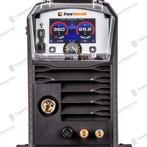 Сварочный полуавтомат FoxWeld SAGGIO MIG 355 DP LCD-6