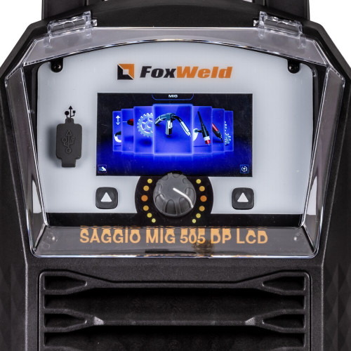 Сварочный полуавтомат FoxWeld SAGGIO MIG 505 DP LCD-5