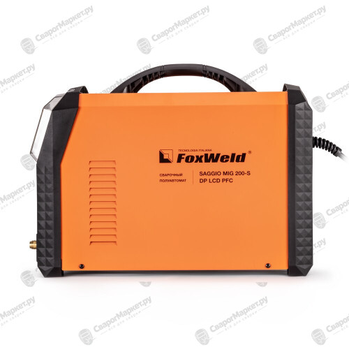Сварочный полуавтомат FoxWeld SAGGIO MIG 200-S DP LCD PFC-4