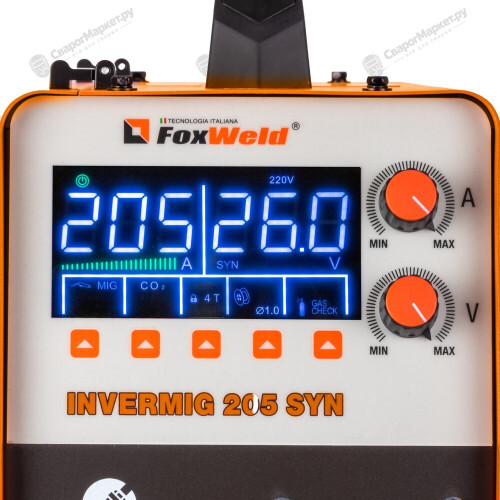 Сварочный полуавтомат FoxWeld Invermig 205 SYN-8