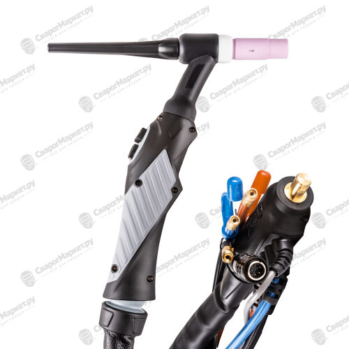 Горелка FoxWeld SAGGIO TIG-18 FLEX U/D 35мм2 5Pin 4M