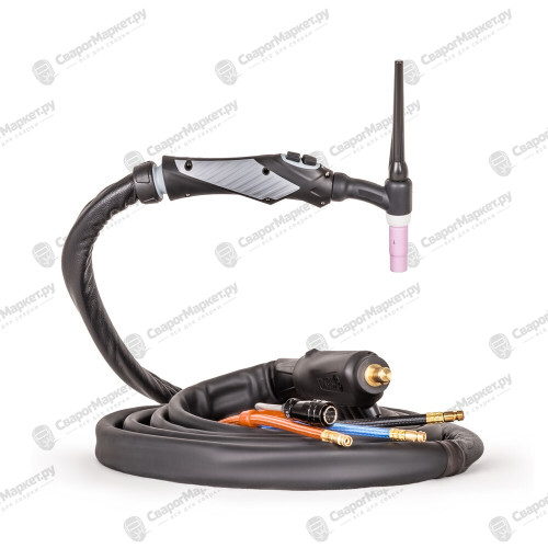 Горелка FoxWeld SAGGIO TIG-18 FLEX U/D 35мм2 5Pin 4M-3
