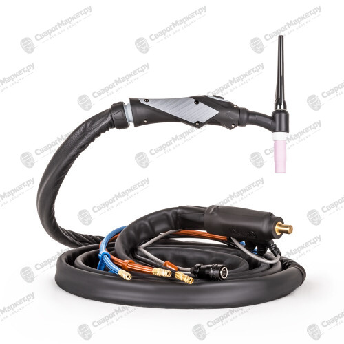 Горелка FoxWeld SAGGIO TIG-18 FLEX 35мм2 5Pin 4M-3