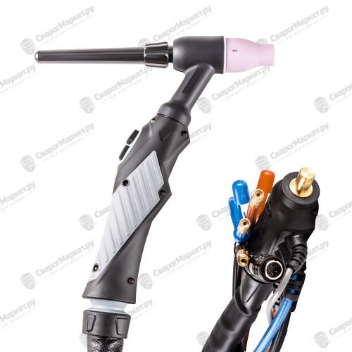 Горелка FoxWeld SAGGIO TIG-550 U/D 35мм2 5Pin 4M ЖО
