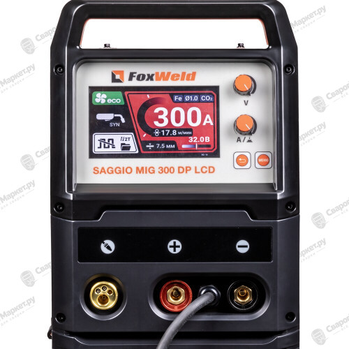 Сварочный полуавтомат FoxWeld SAGGIO MIG 300 DP LCD-5