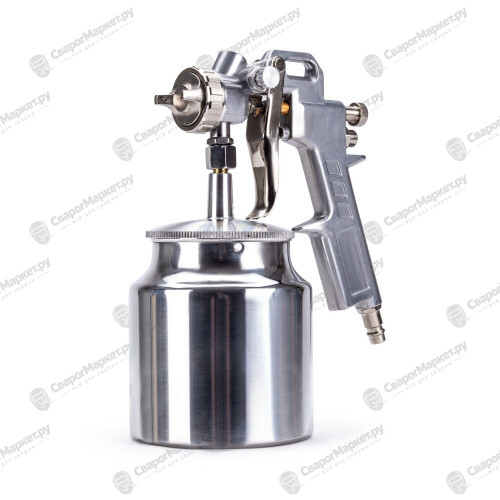Краскораспылитель с нижним бачком FoxWeld AERO SGB 700/25-1
