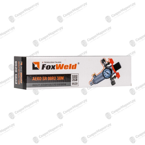 Фильтр-осушитель с регулятором FoxWeld AERO SR 08R2 38M-4