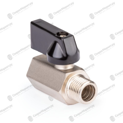Кран-мини шаровый прямой FoxWeld AERO G 1/4