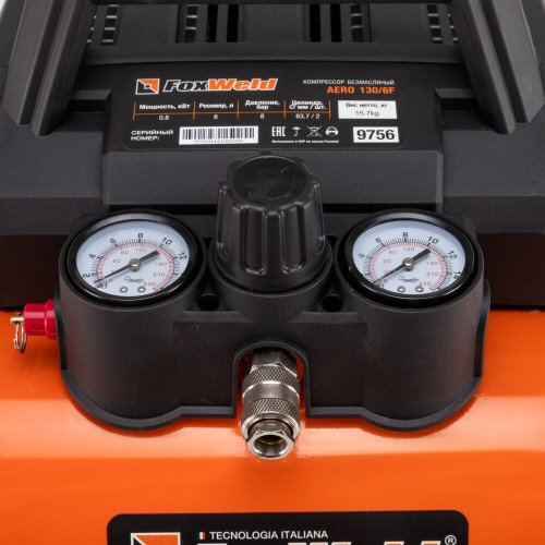 Компрессор безмасляный FoxWeld AERO 130/6F-5