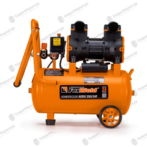 Компрессор безмасляный FoxWeld AERO 250/24F-5