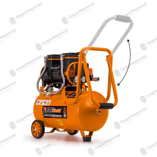 Компрессор безмасляный FoxWeld AERO 250/24F-6