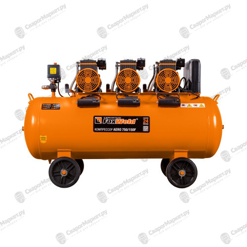 Компрессор безмасляный FoxWeld AERO 750/150F-4