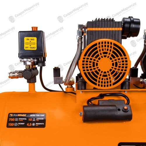 Компрессор безмасляный FoxWeld AERO 750/150F-7