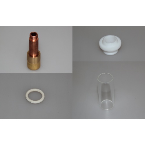 Сопло прозрачное, d=17.0, «Pyrex», 2 шт-1