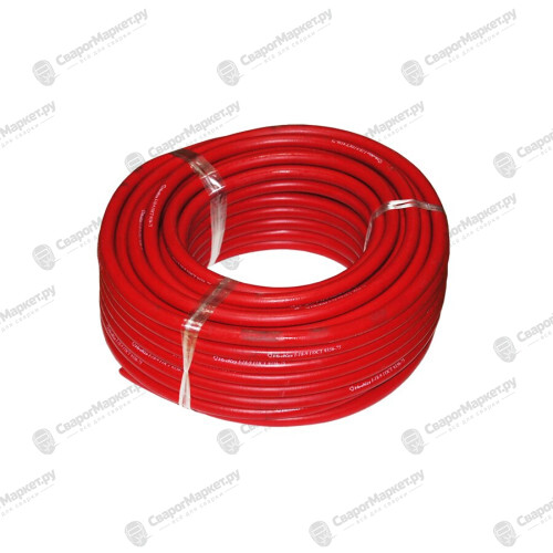 Рукав красный Ø 6.3 мм, 40 м