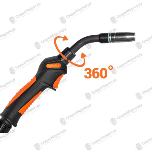 Сварочная горелка TECH MS 25 RH, 5М, ICT2795-SK001
