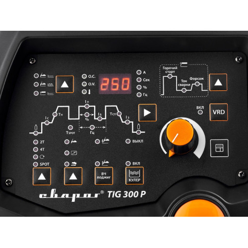 Аппарат аргонодуговой сварки Сварог PRO TIG 300 P (W232)-5