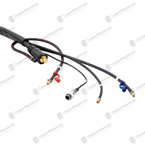 Горелка TIG TECH SUPER TS 18 (ОКС+б/р, 2 Pin), 4 м, IOB66906-SV002-1