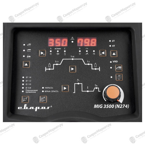 Сварочный полуавтомат Сварог TECH MIG 3500 DIGITAL (N274)-3