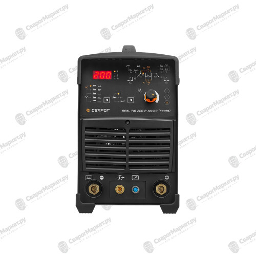 Аппарат аргонодуговой сварки Сварог REAL TIG 200 P AC/DC BLACK (E201B)-1