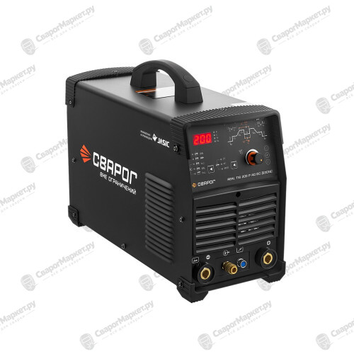 Аппарат аргонодуговой сварки Сварог REAL TIG 200 P AC/DC BLACK (E201B)-3