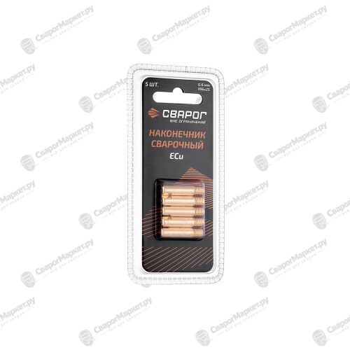 Наконечник сварочный M6×25 E-CU Ø0.6 ICU0003-06-SVA