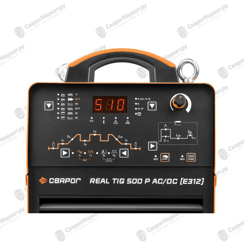 Аппарат аргонодуговой сварки Сварог REAL TIG 500 P AC/DC (E312)-8