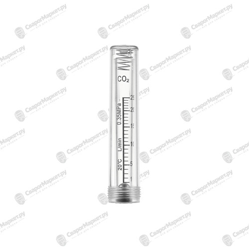 Ротаметр-колба для смесителя Ar/CO2-4Р (CO2 0-25л/мин)