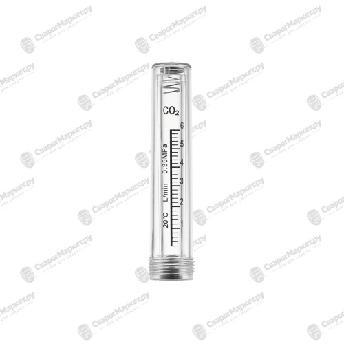 Ротаметр-колба для смесителя Ar/CO2-2Р (CO2 0-6л/мин)