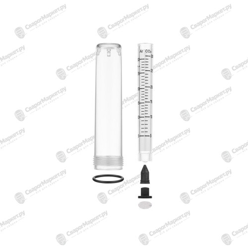 Ротаметр-колба комплект для регуляторов PRO CONTROL AR/CO2 1Р/2Р (Ar/CO2 5-30л/мин, поплавковый)-2