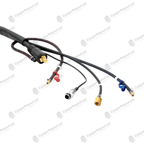 Горелка TIG TECH TS 18 (ОКС+М10×1, 2 Pin), 4 м, IOB6961-24-1