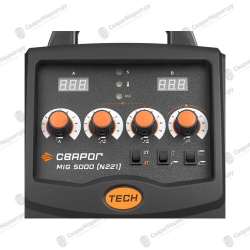 Сварочный полуавтомат Сварог TECH MIG 5000 (N221) (НГ/НК)-3