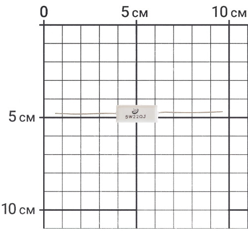 Резистор SQP-5W-22R-J