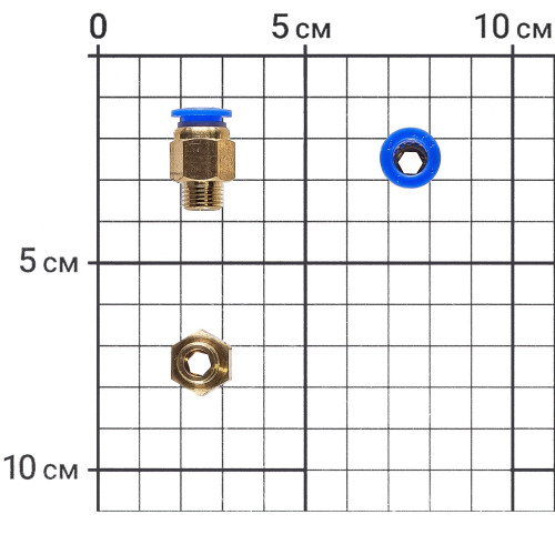 Разъём газовый M10*1.0