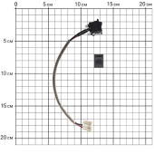 Переключатель 2P/6K с проводами