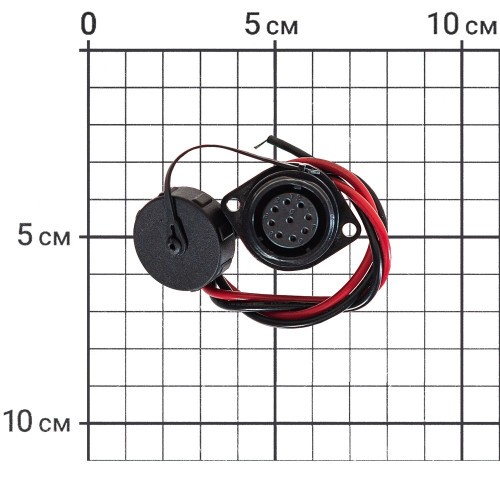 Разъём 12 pin панельный