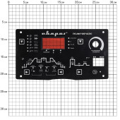 Панель управления TIG200P DSP ACDC