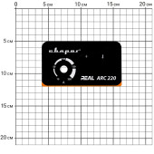 Накладка на лицевую панель мембранная ARC 220 REAL (Z243)
