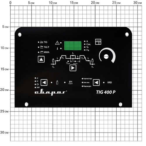 Накладка на лицевую панель TIG400P(W322)