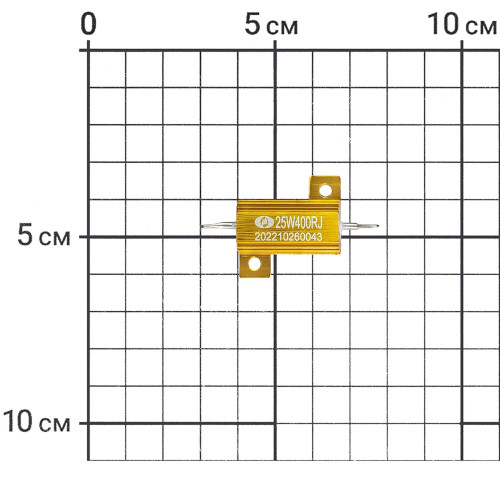Резистор 25W 400R