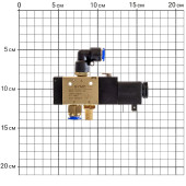 Электромагнитный клапан DC24V 3V210-08 (L22101)