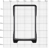 Панель задняя пластик TIG200P(W2J1)