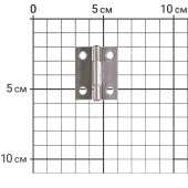 Петля для дверцы 38*31mm металл