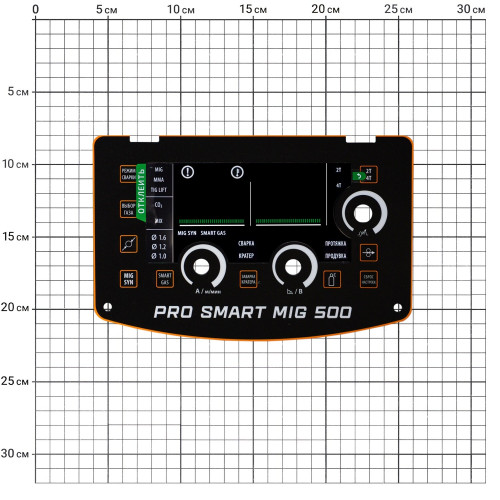 Накладка на переднюю панель PRO SMART MIG500(N215S)